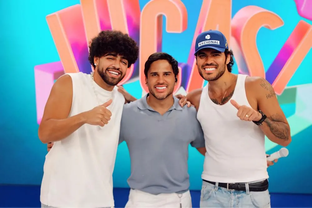 Lucas Guimarães recebe a dupla Som de Faculdade para agitar o palco do ‘Eita Lucas!’ com muito pagode